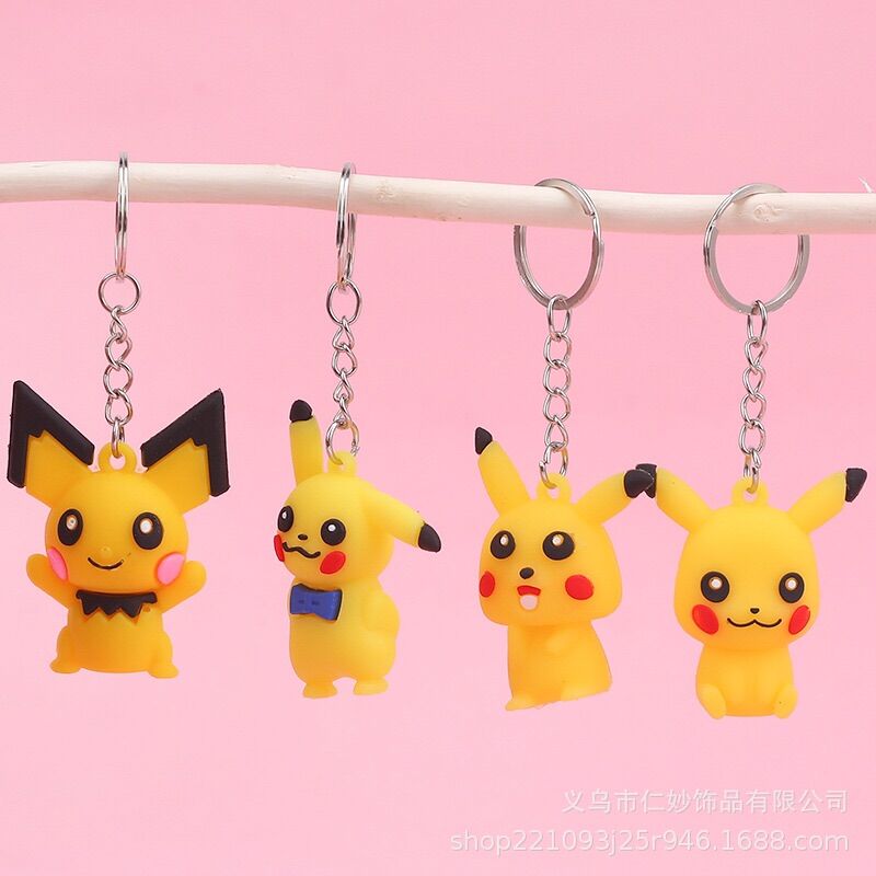 Sỉ 10 móc khoá pikachu đủ hình sẵn