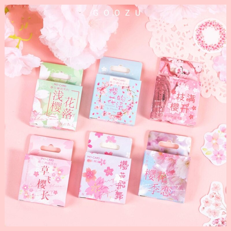 Hộp 45 hình dán sticker trang trí giao ngẫu nhiên
