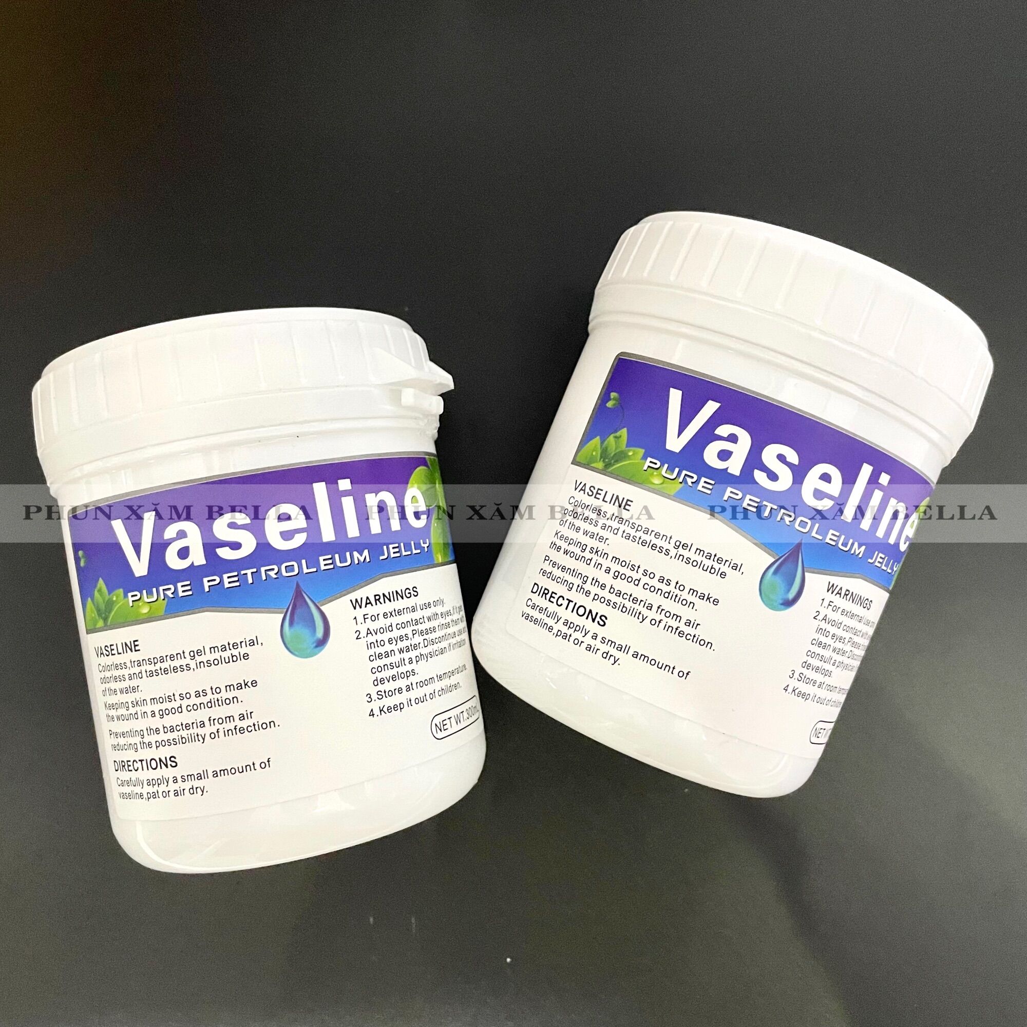 Vaseline phun xăm hũ 300ml