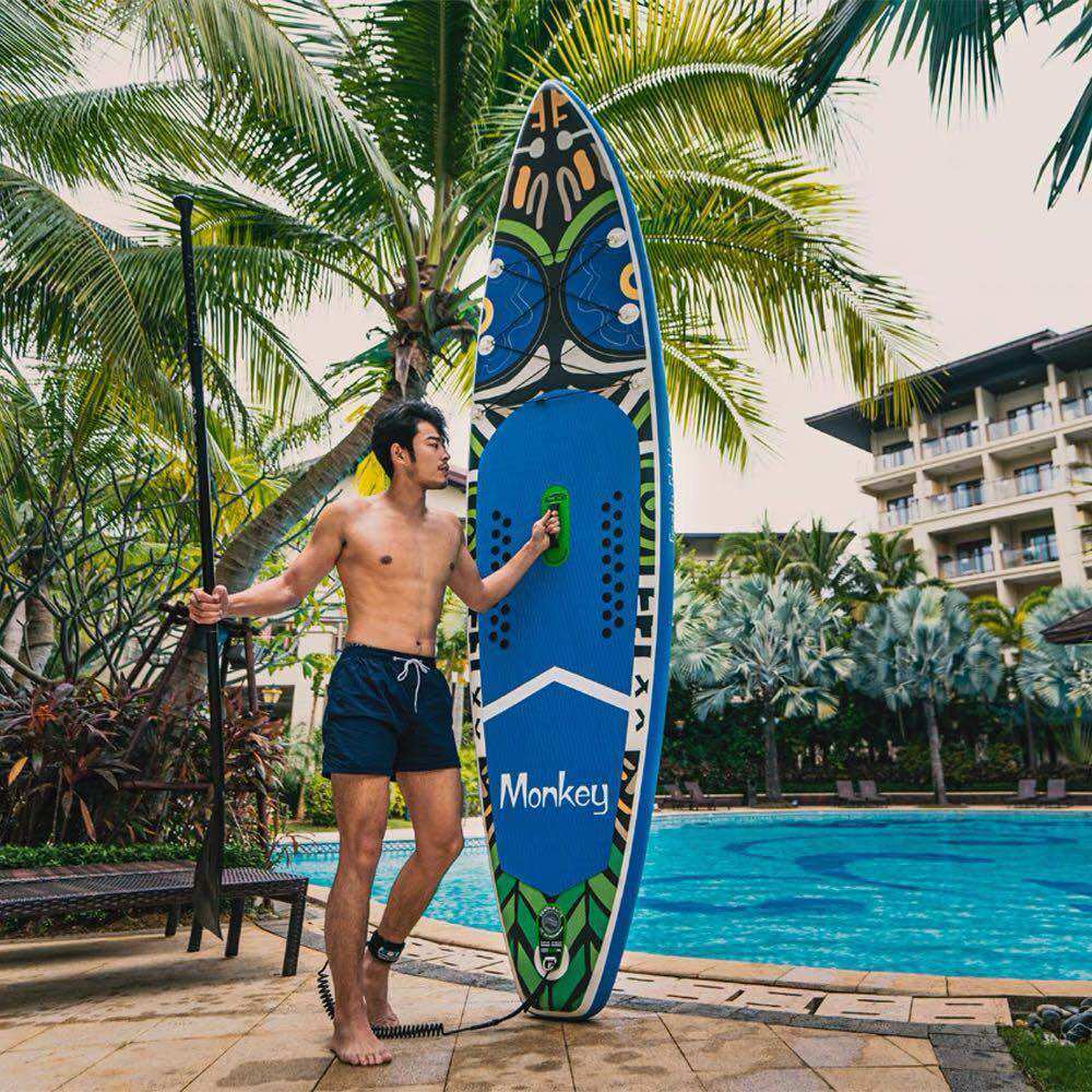 Monke feather lite 2024 - funwater - thuyền sup / ván chèo đứng bơm hơi