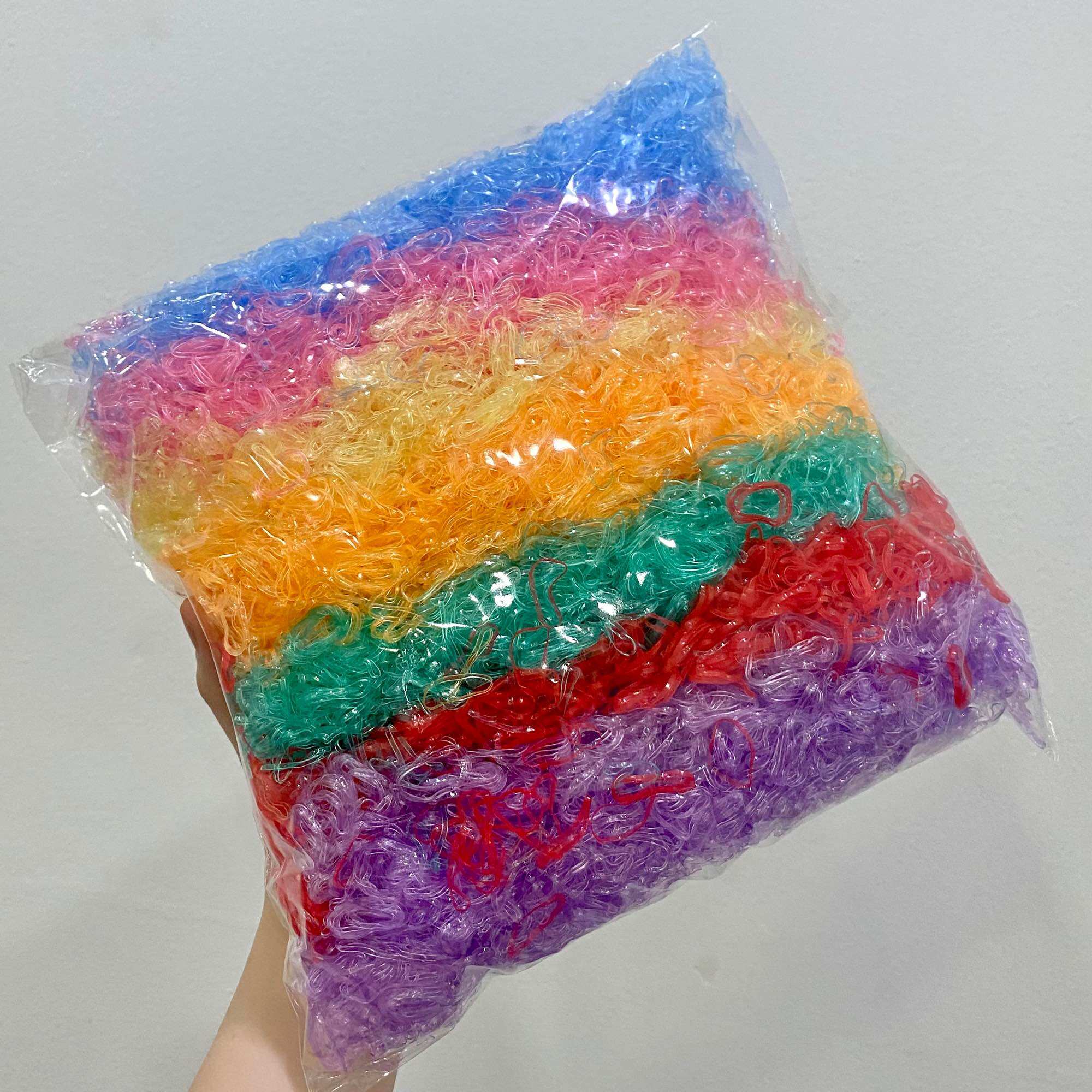 500 Gam Thun Cột Tóc Bản Nhí Cho Bé Dưới 4 Tuổi
