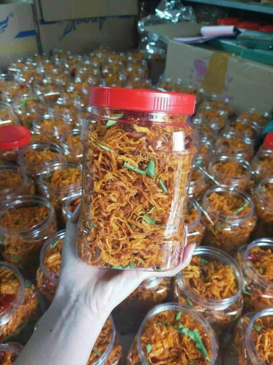 Khô gà lá chanh loại 1 500g
