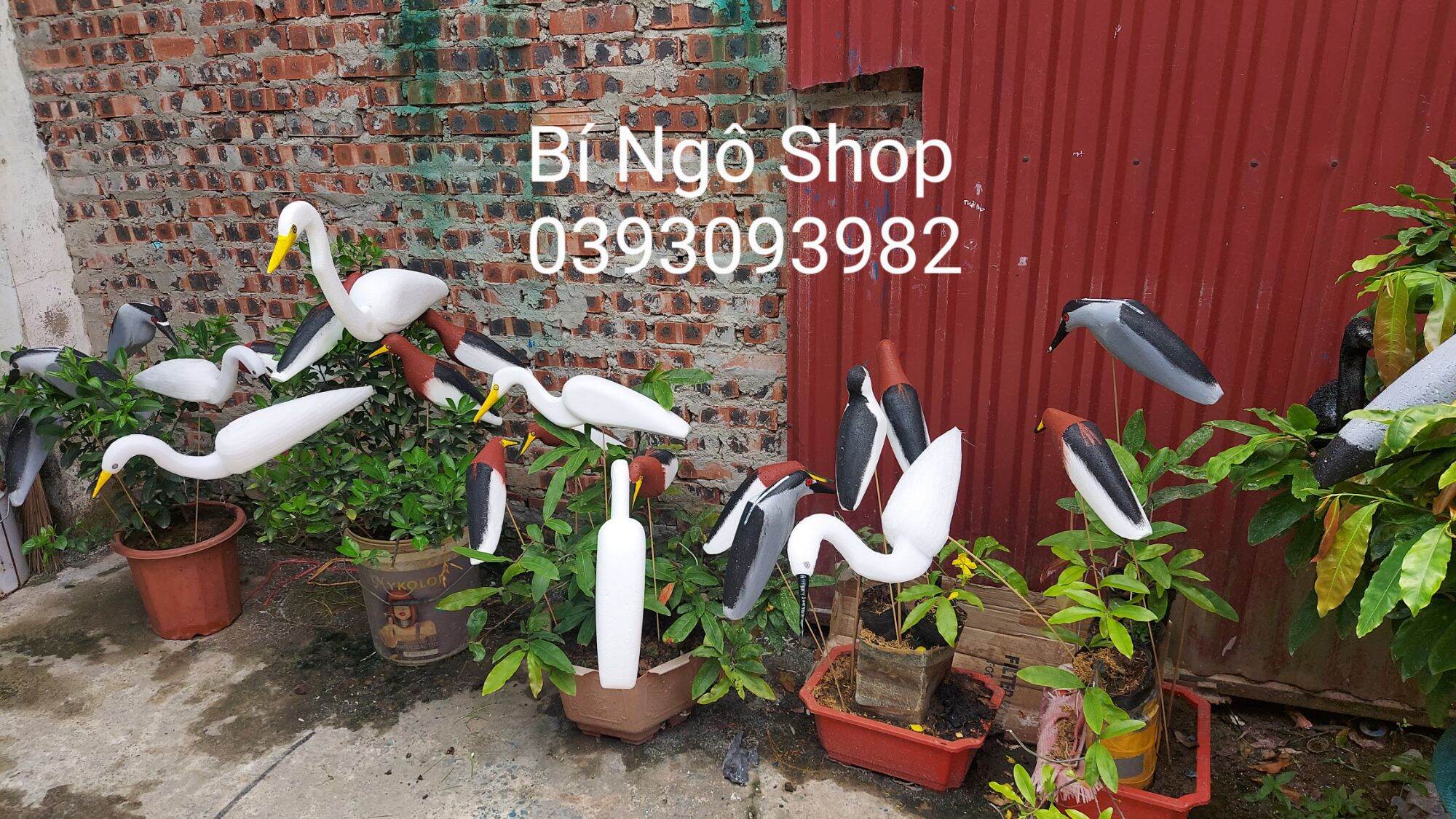 Combo 3 con cò bợ xốp