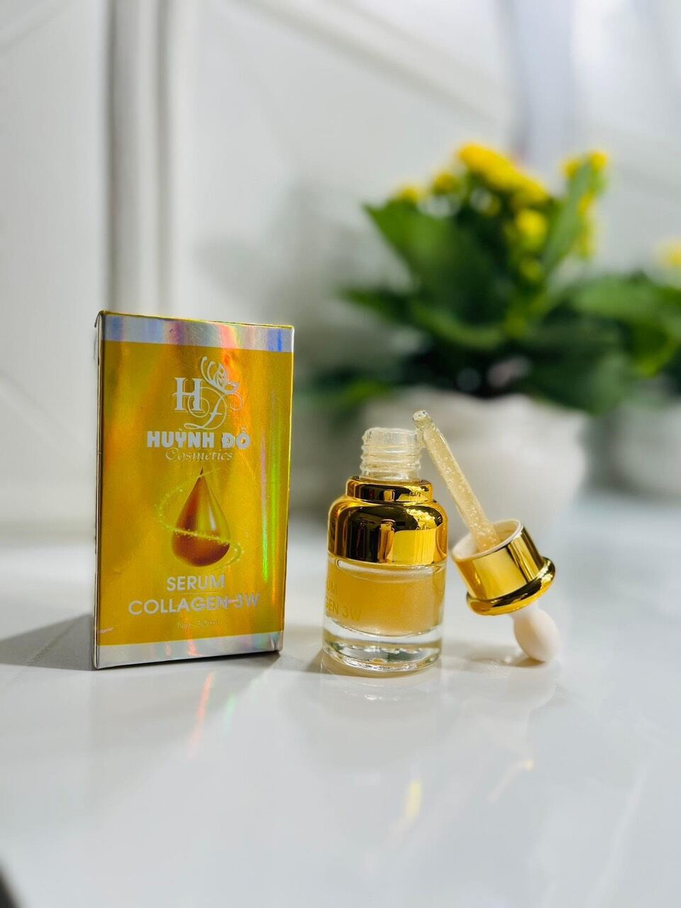 combo dưỡng trắng da tặng serum ủ trắng da