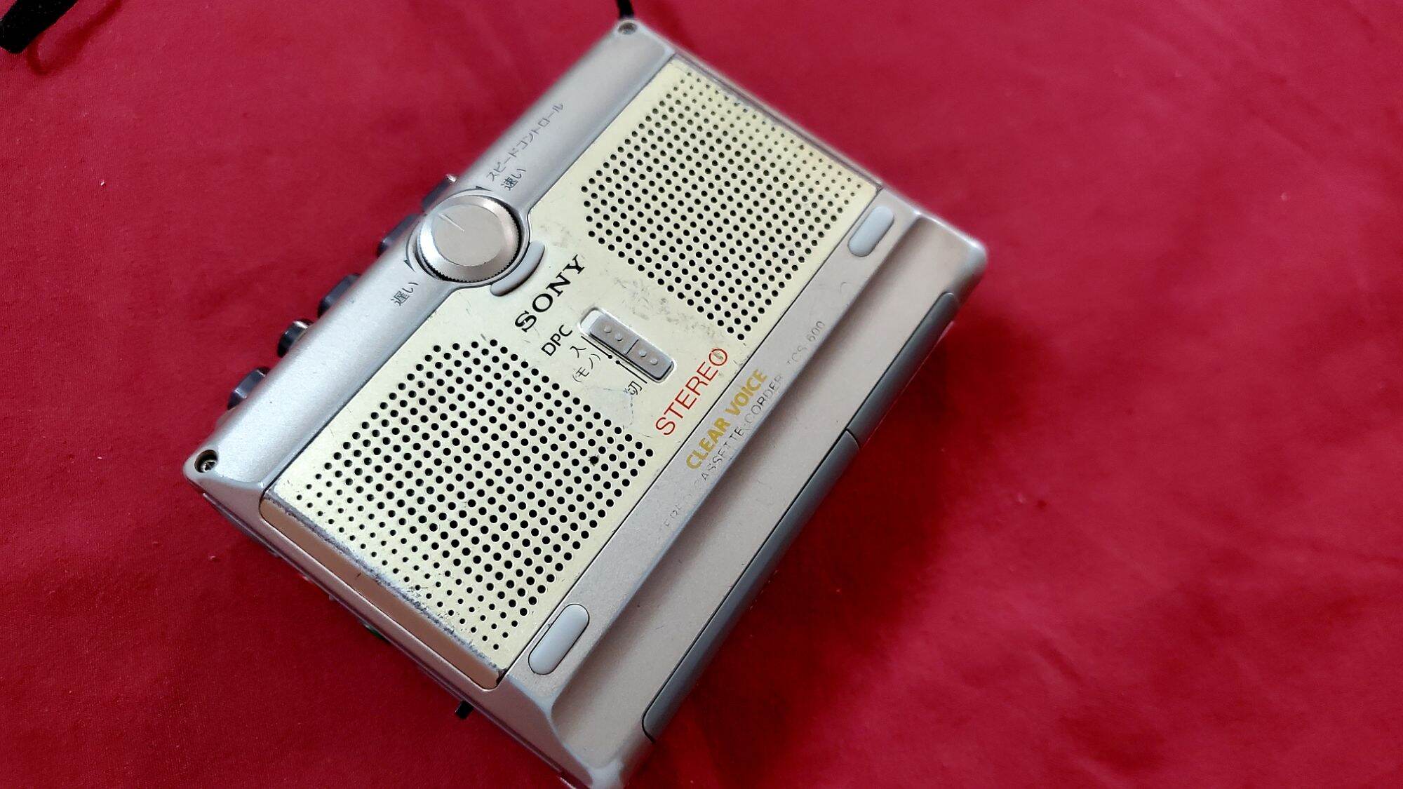 Cassette mini Sony TCS-600 Stereo Auto Reverse