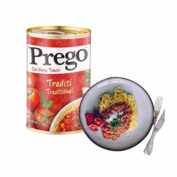 Sốt mì ý cà chua truyền thống prego 300g