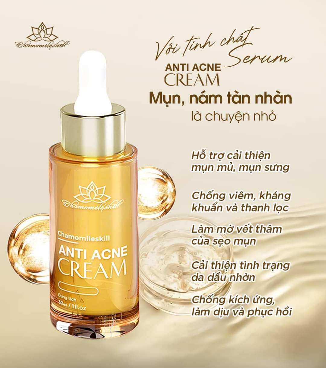 Tinh chất mụn Chamomileskill