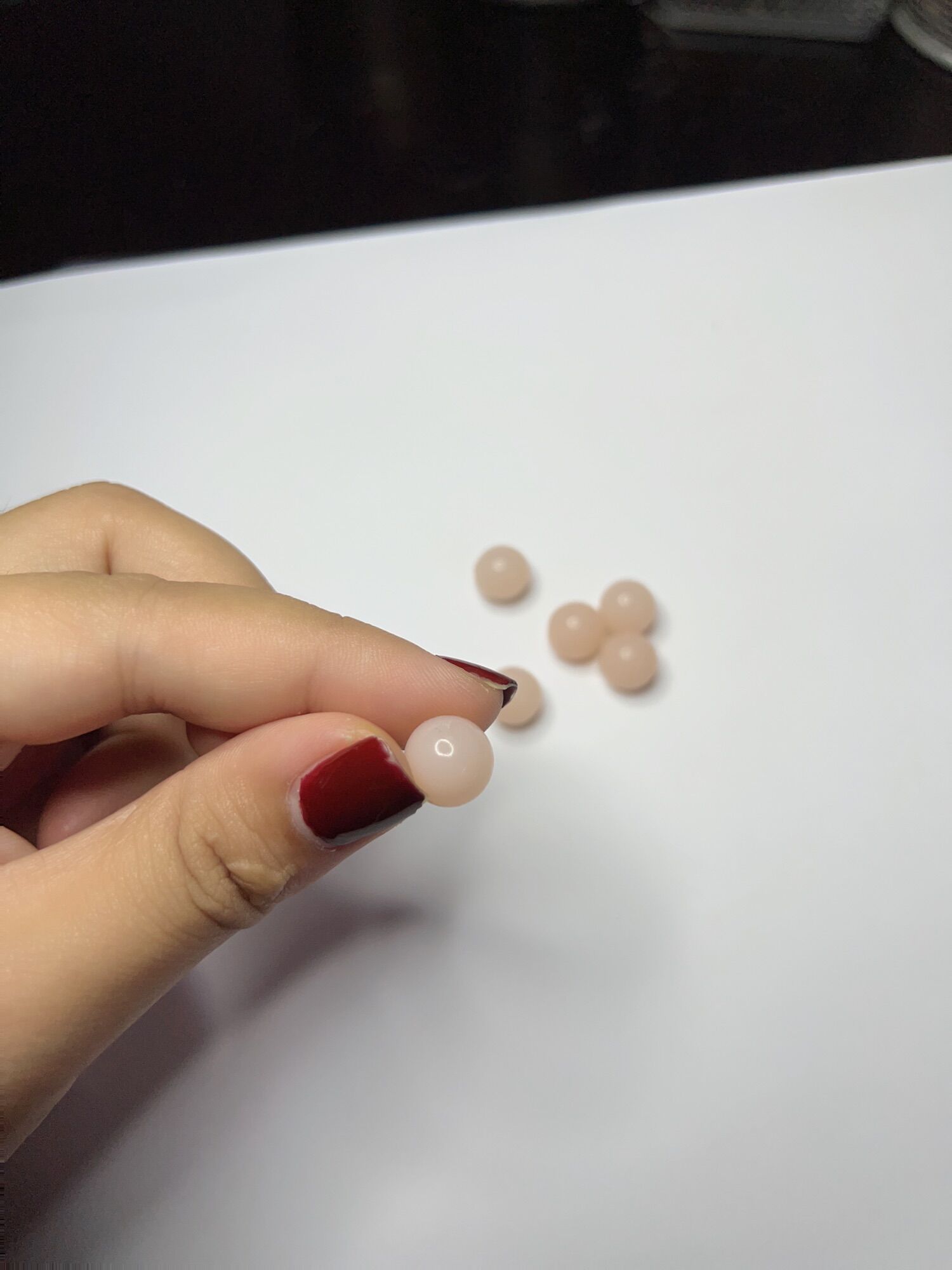 Bi Silicon Tròn Nhẵn 9mm
