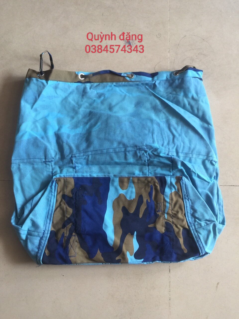 Ba lô hoạ tiết rằn ri ( hàng chuẩn)