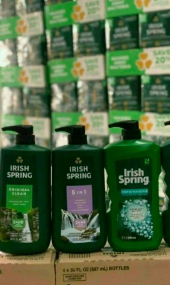 Sữa tắm irish spring/dial gội xả rửa mặt dưỡng da nhập khẩu mỹ