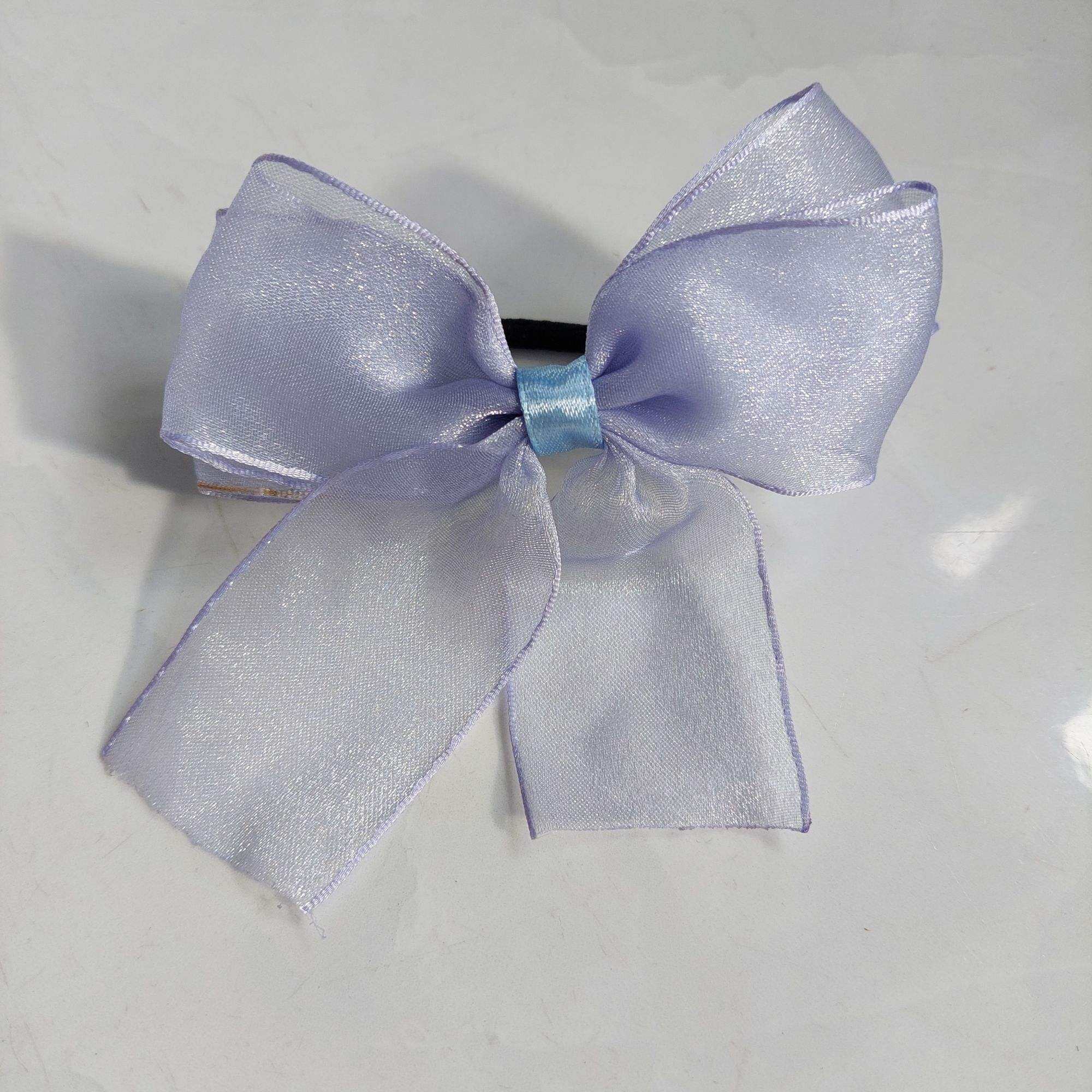 Dây buộc tóc nơ xinh đủ màu cho bạn gái chất liệu tơ tầm cao cấp - dây cột tóc nữ