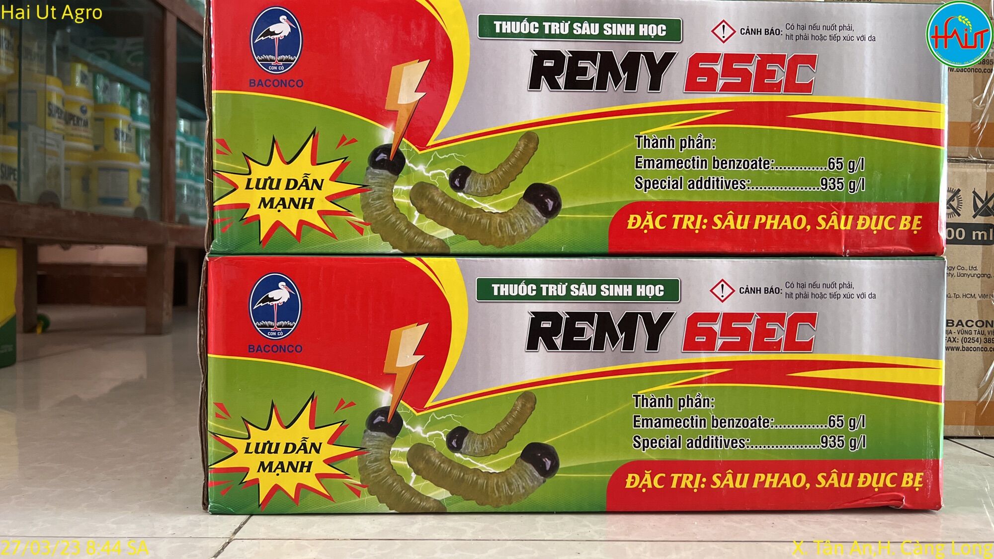 Thuốc trừ sâu sinh học remy 65ec baconco