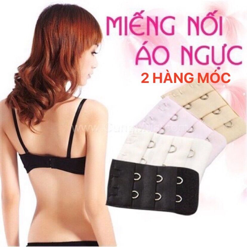 3 miếng nối áo ngực 2 móc bản 3,9cm.