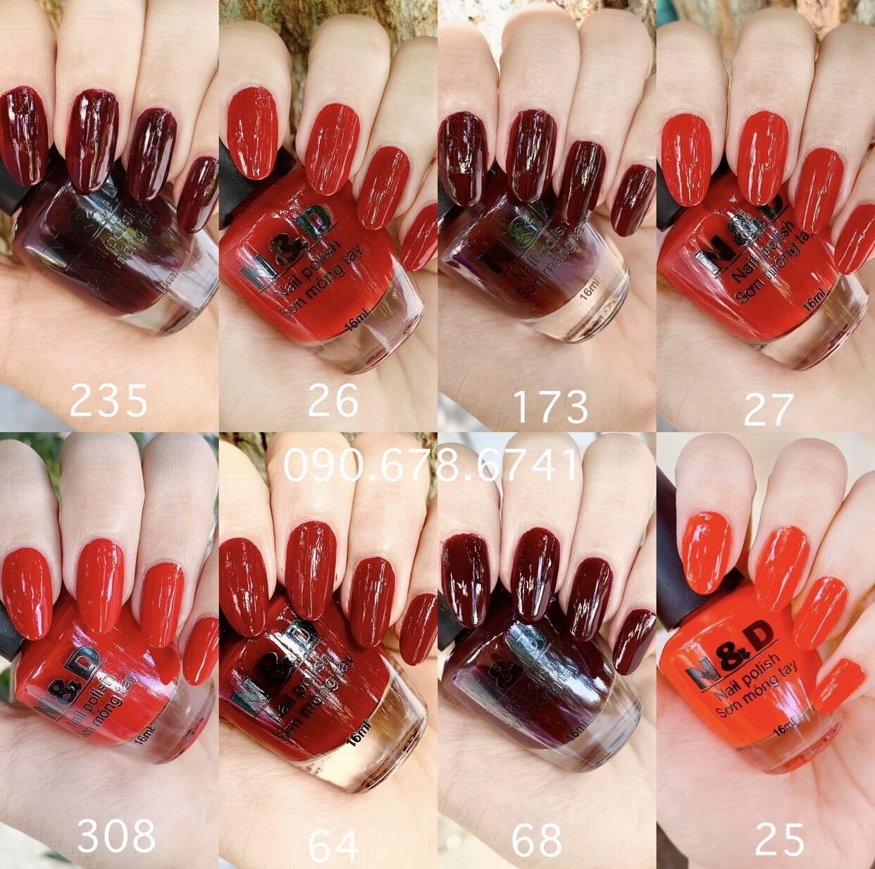 Sơn móng tay nd 16ml