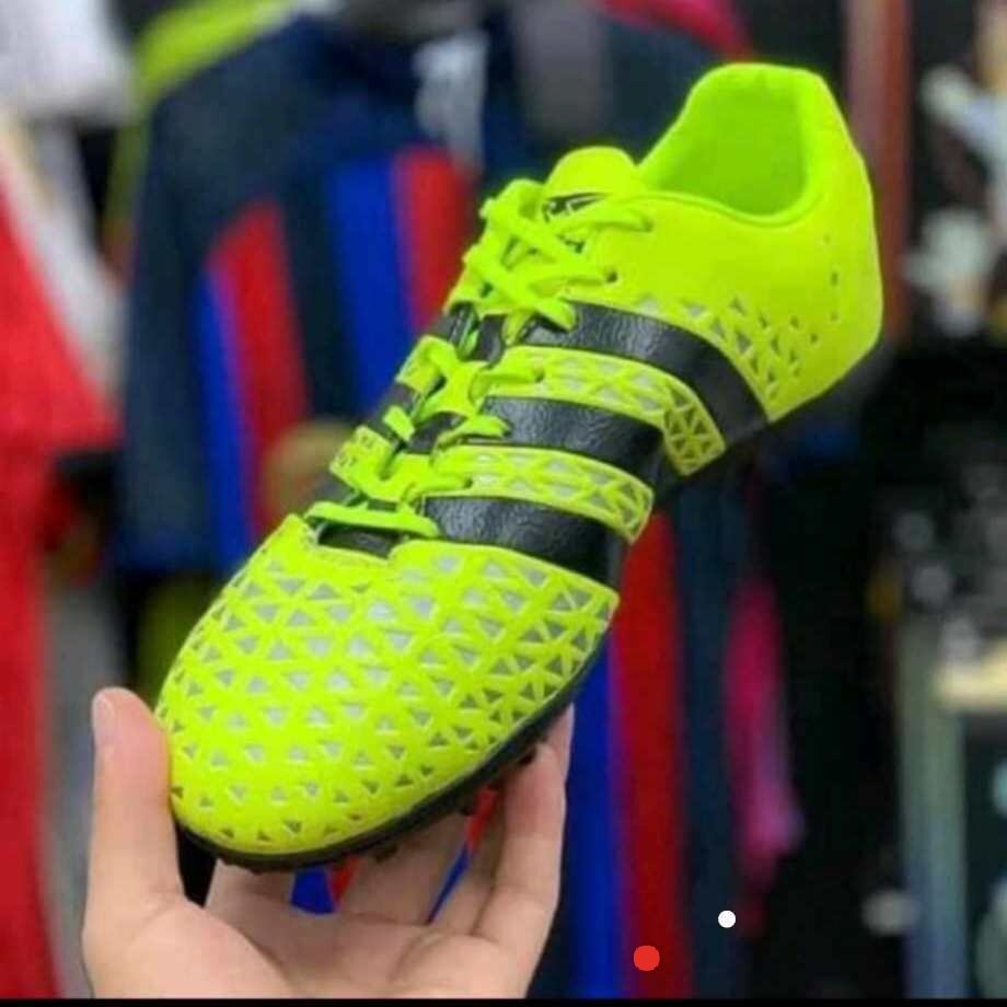 Giày Bóng Đá Ace 16.3 Vàng chanh ( có khâu full đế)