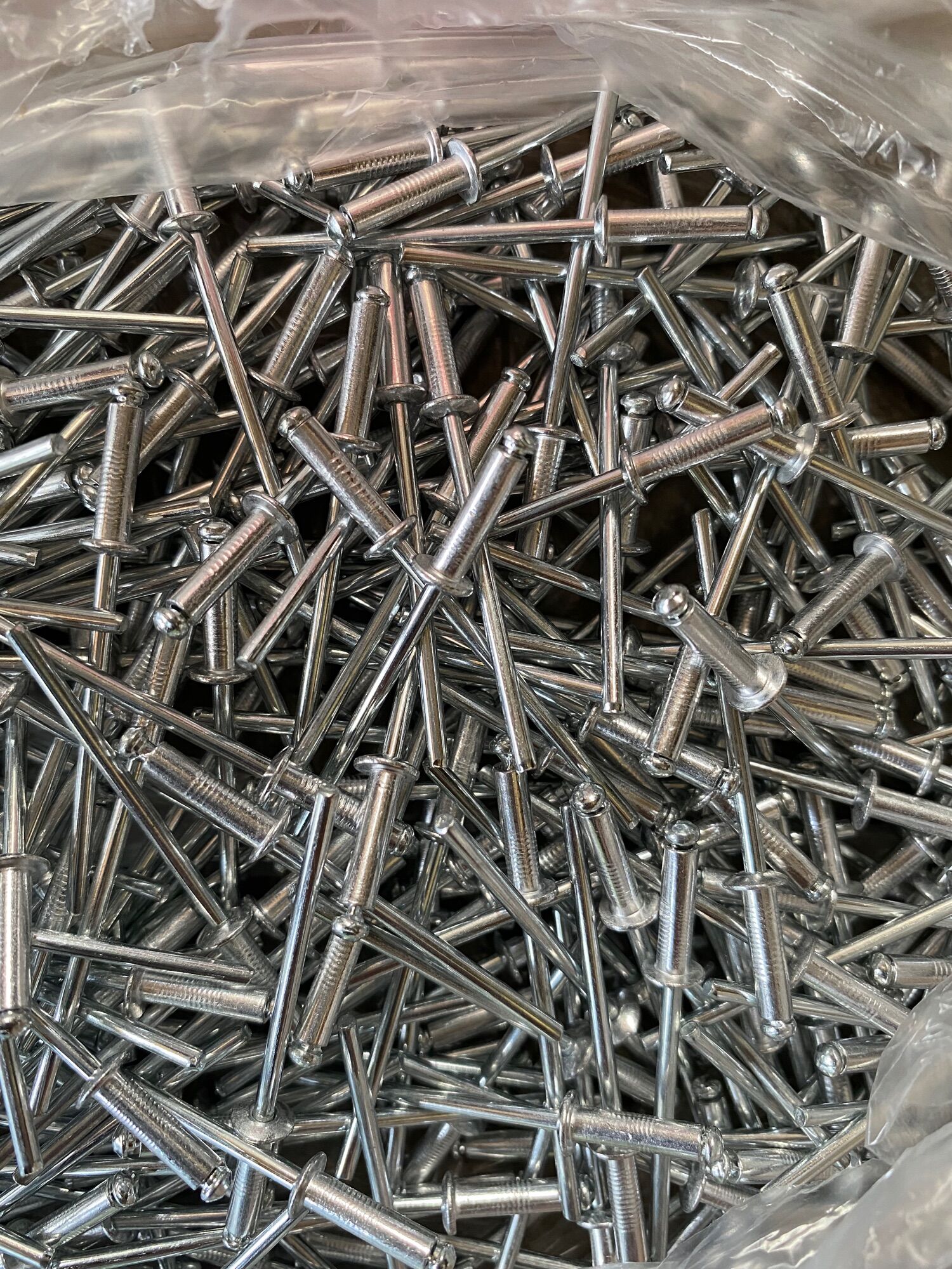 100g Đinh rút, Đinh rive nhôm dài 4 phân, 5 phân