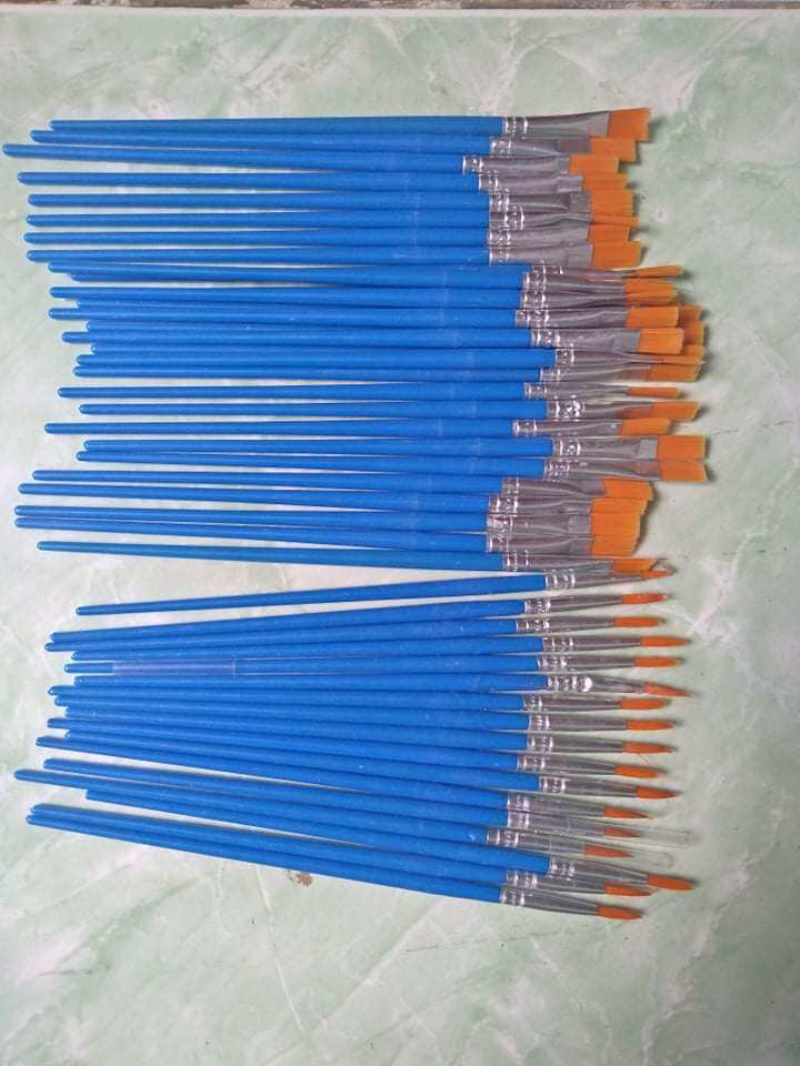 10 Cọ Tô Màu Bản To Và Nét Nhỏ