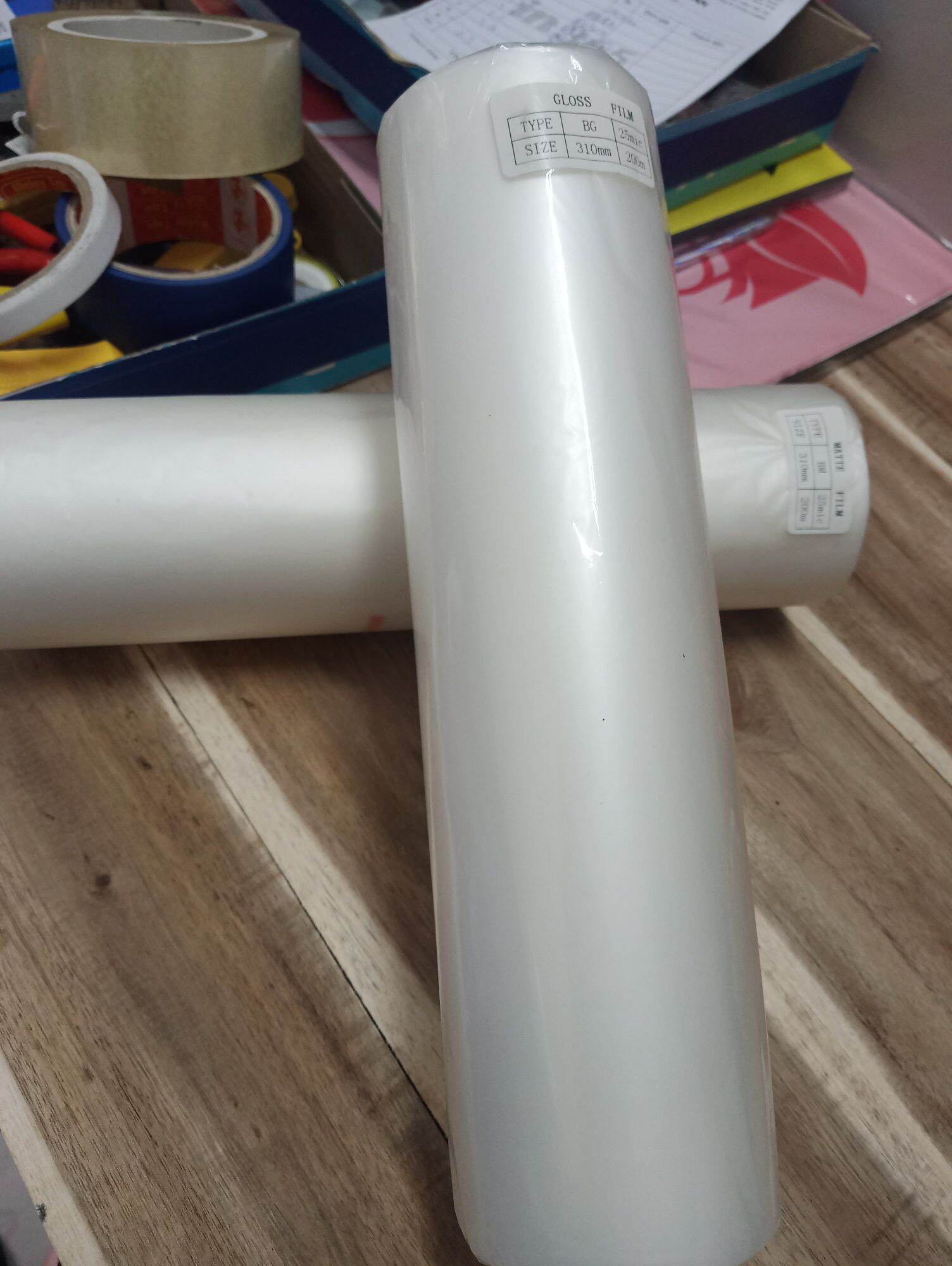 Màng cán nhiệt mờ glossy (màng BOPP) khổ 310mm x 200mm