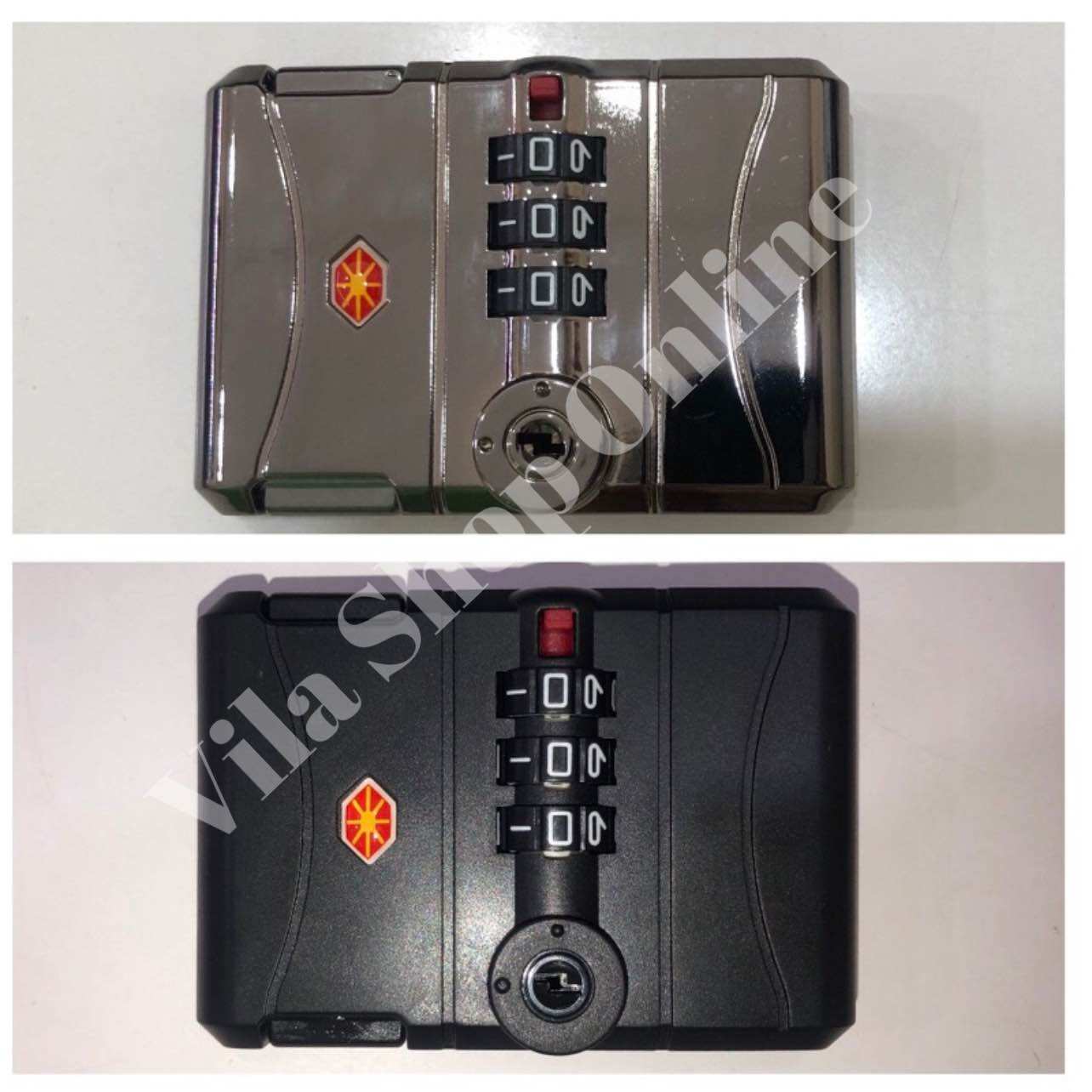 Khóa mật mã cho vali khung nhôm