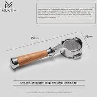 Muvna | Tay cầm máy pha cà phê không đáy 58mm/51mm