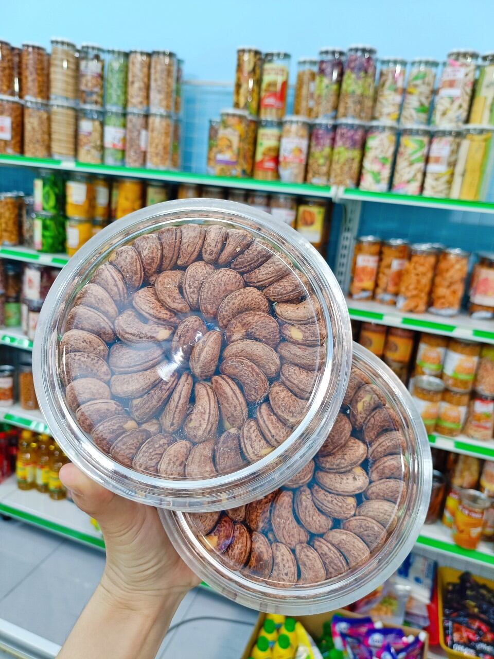 500GR HẠT ĐIỀU VỎ LỤA RANG MUỐI chuẩn hàng loại 1 A Cồ