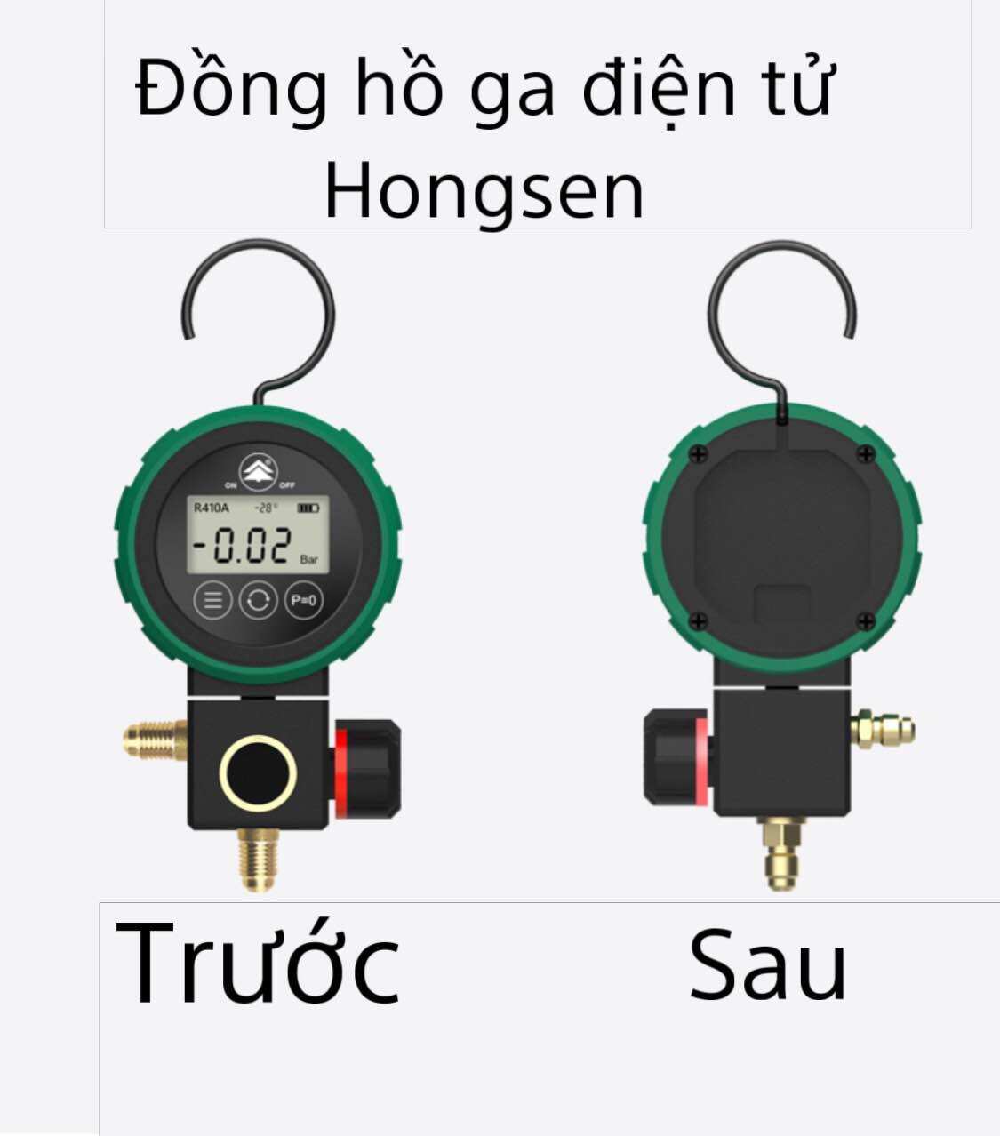 Đồng hồ ga điện tử Hongsen