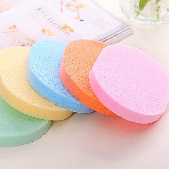 Miếng bọt biển rửa mặt mềm mại loại dày