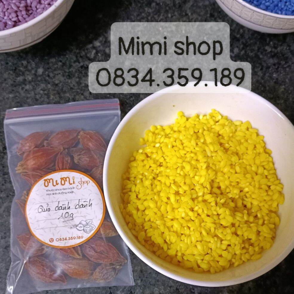 Quả dành dành tạo màu vàng cho xôi gói 100g