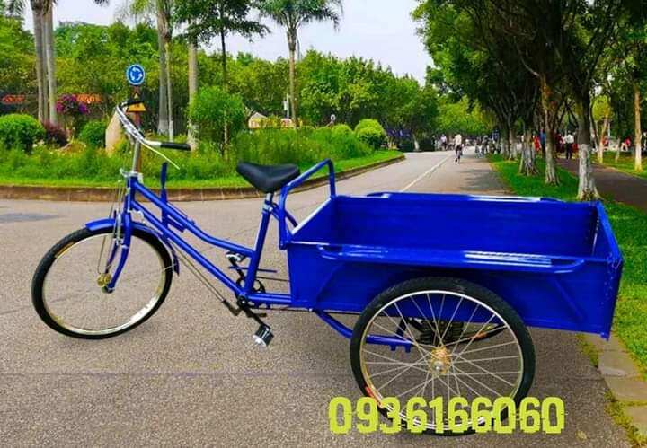 Xe đạp 3 bánh chở hàng tải trọng 200kg