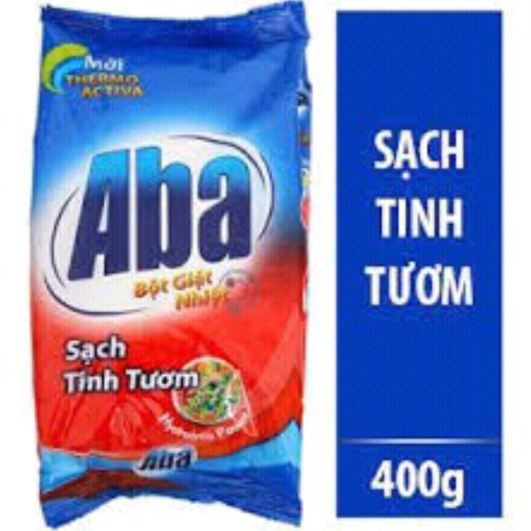 Bột Giặt Nhiệt Aba Sạch Tinh Tươm 400gr