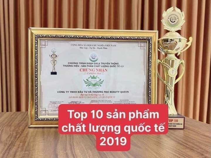 Sữa rửa mặt tạo bọt Beauty Queen.