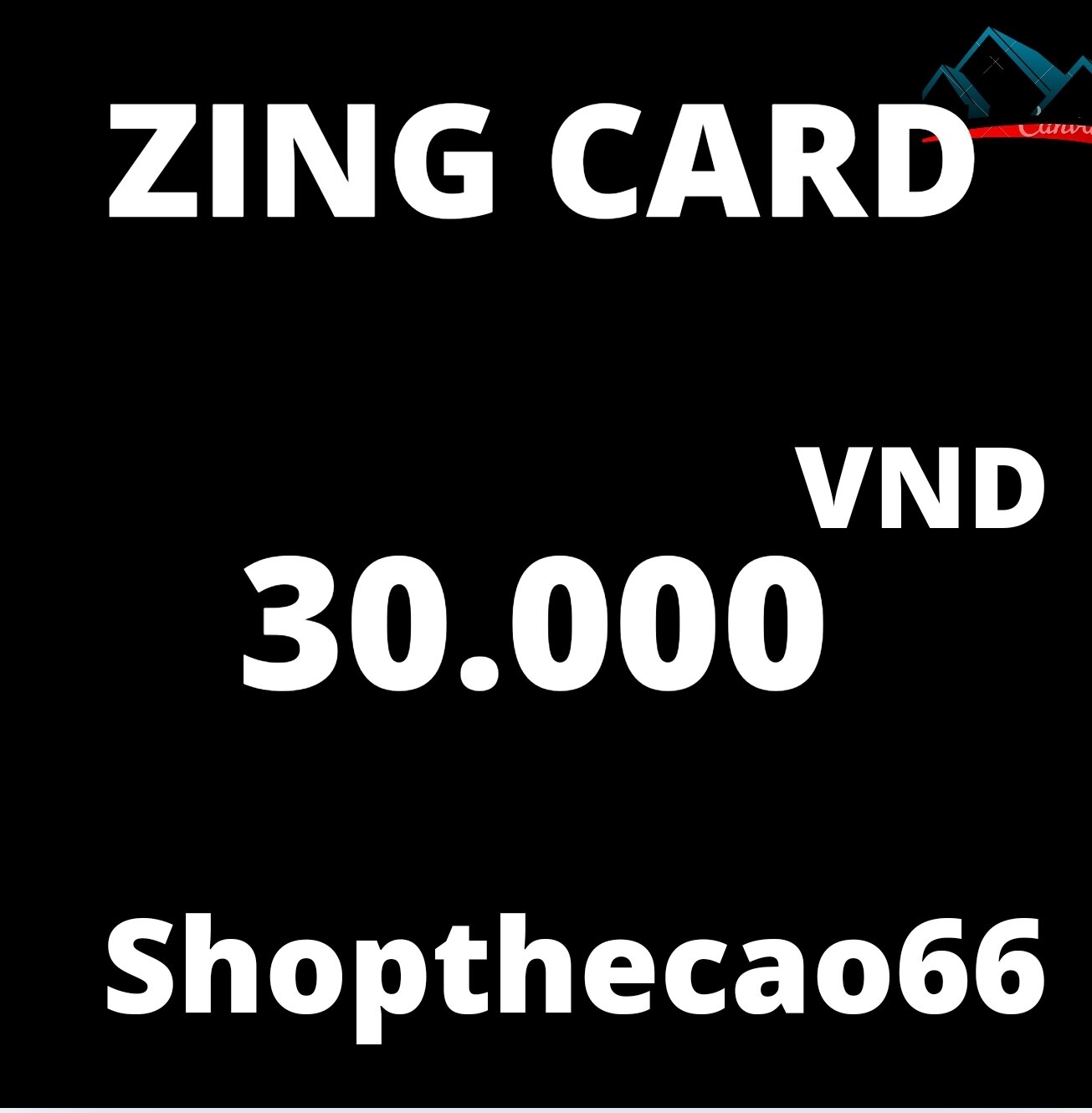 Zing card 30,000 VND