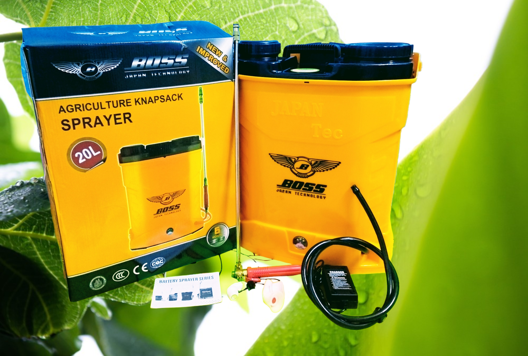 Bình phun thuốc trừ sâu Boss 20lit 1 bơm .