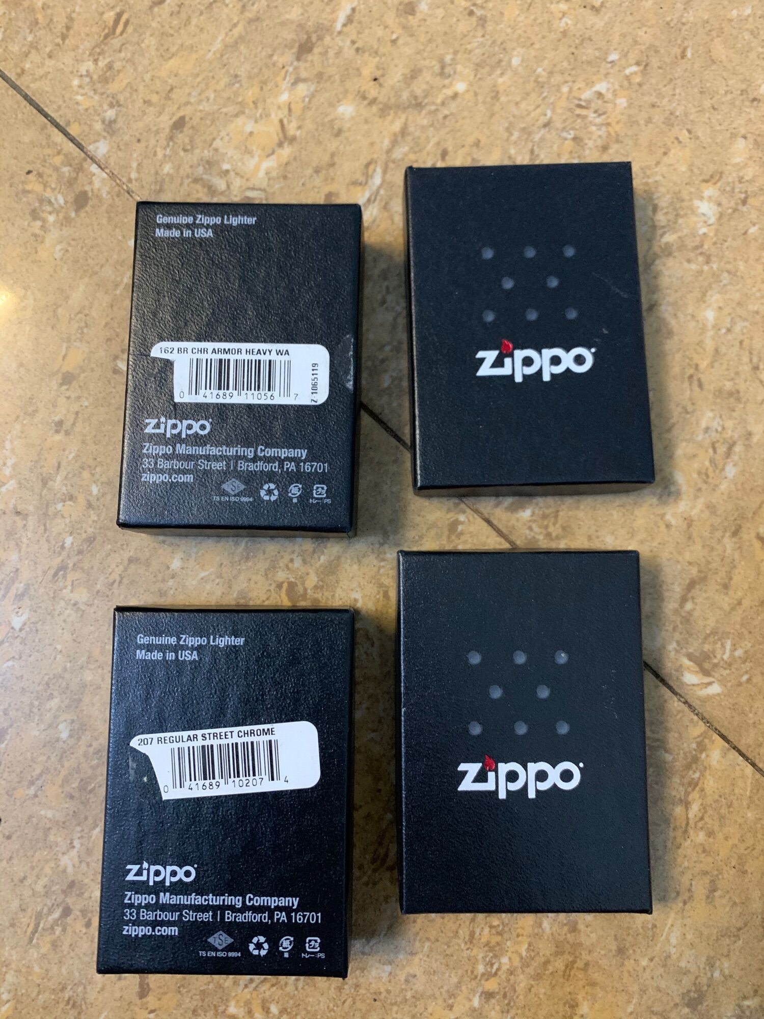Hộp giấy bảo quản zippo