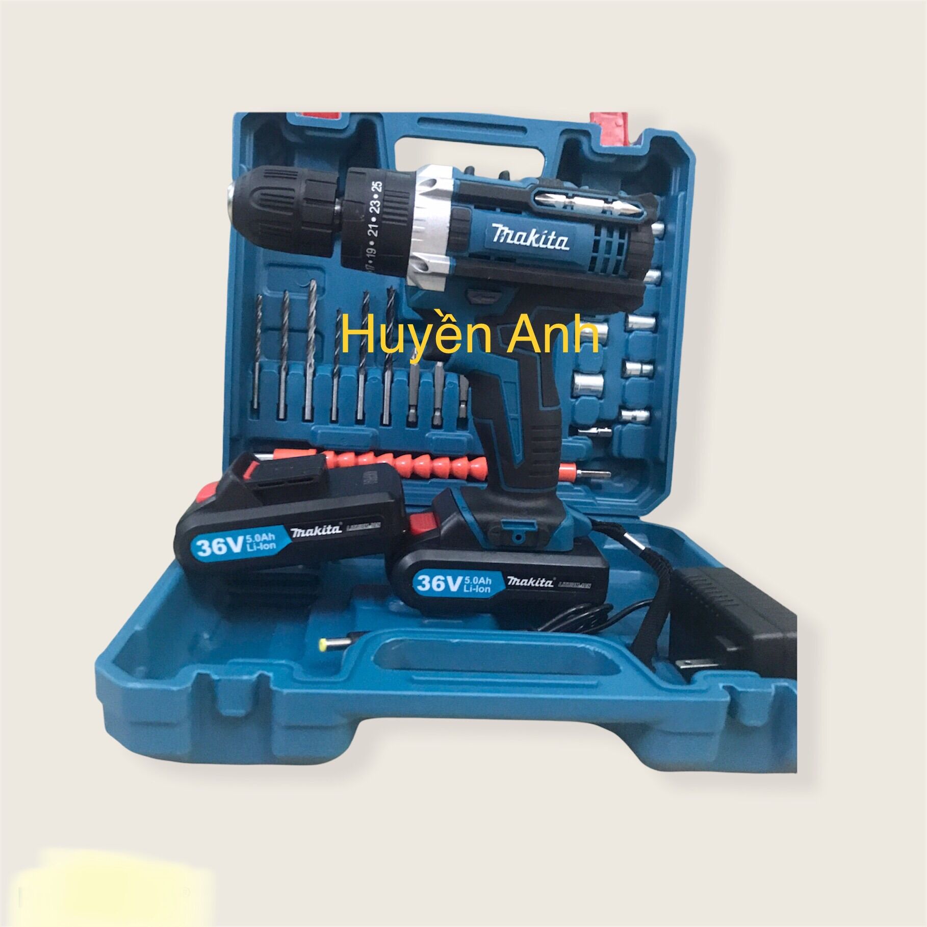 Máy khoan bắt vít pin đầu 10mm