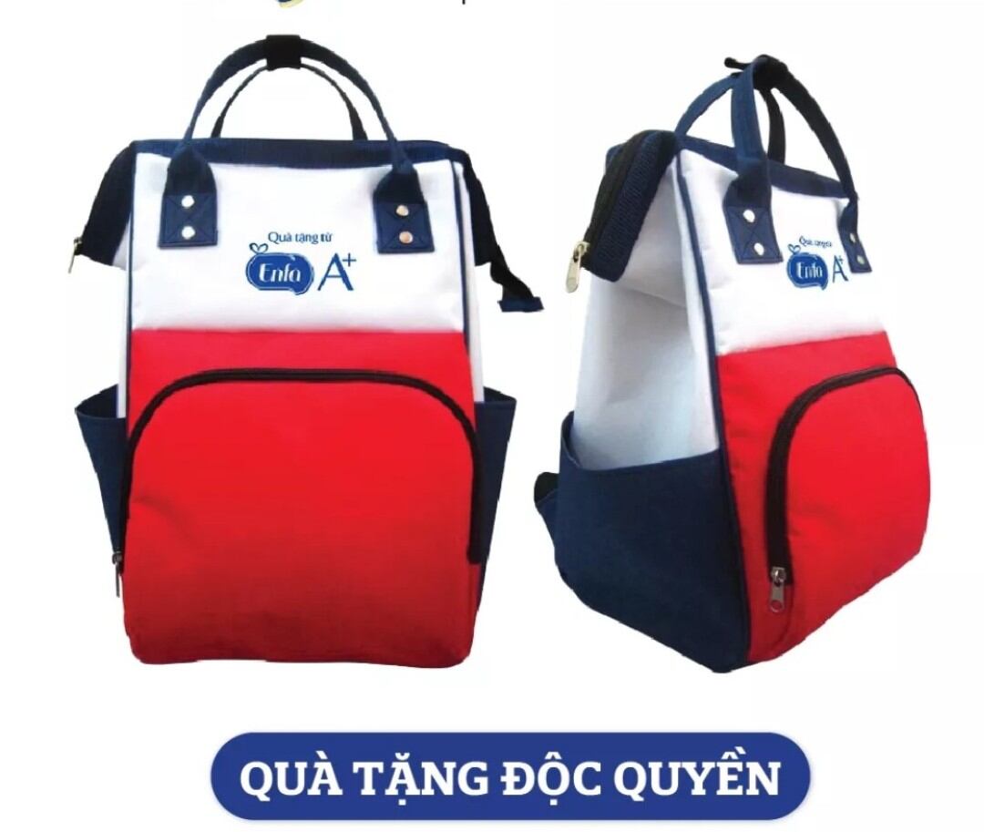 Balo bỉm sữa cho mẹ và bé hàng km sưa enfa
