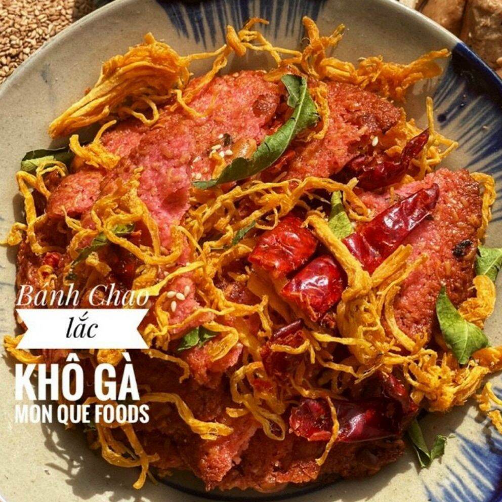 Bánh chao mix khô gà lá chanh hủ 500g