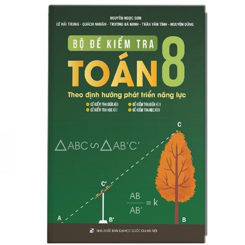 Sách - bộ đề kiểm tra toán 8
