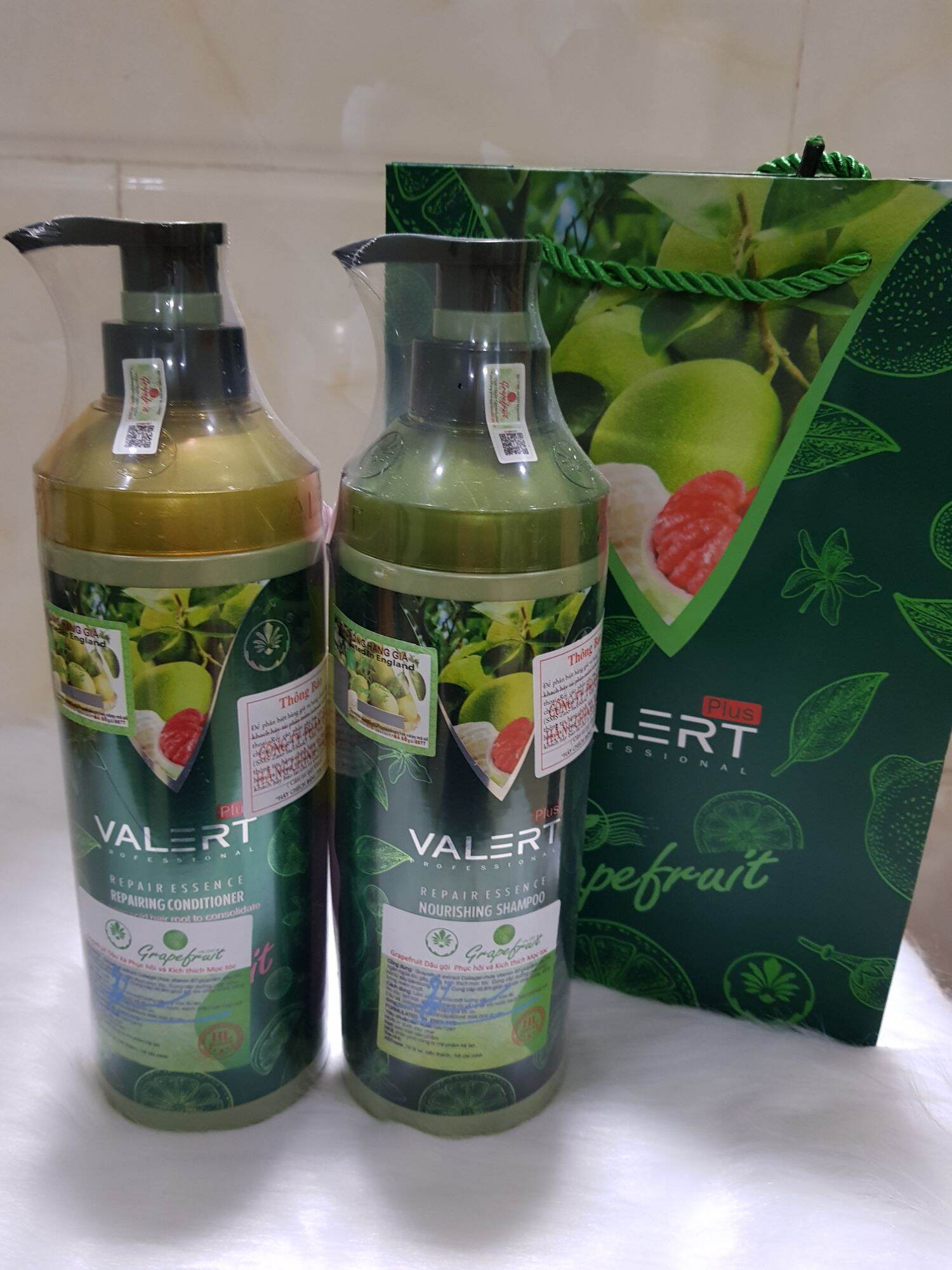 Dầu gội + dầu xả bưởi hàng xịn