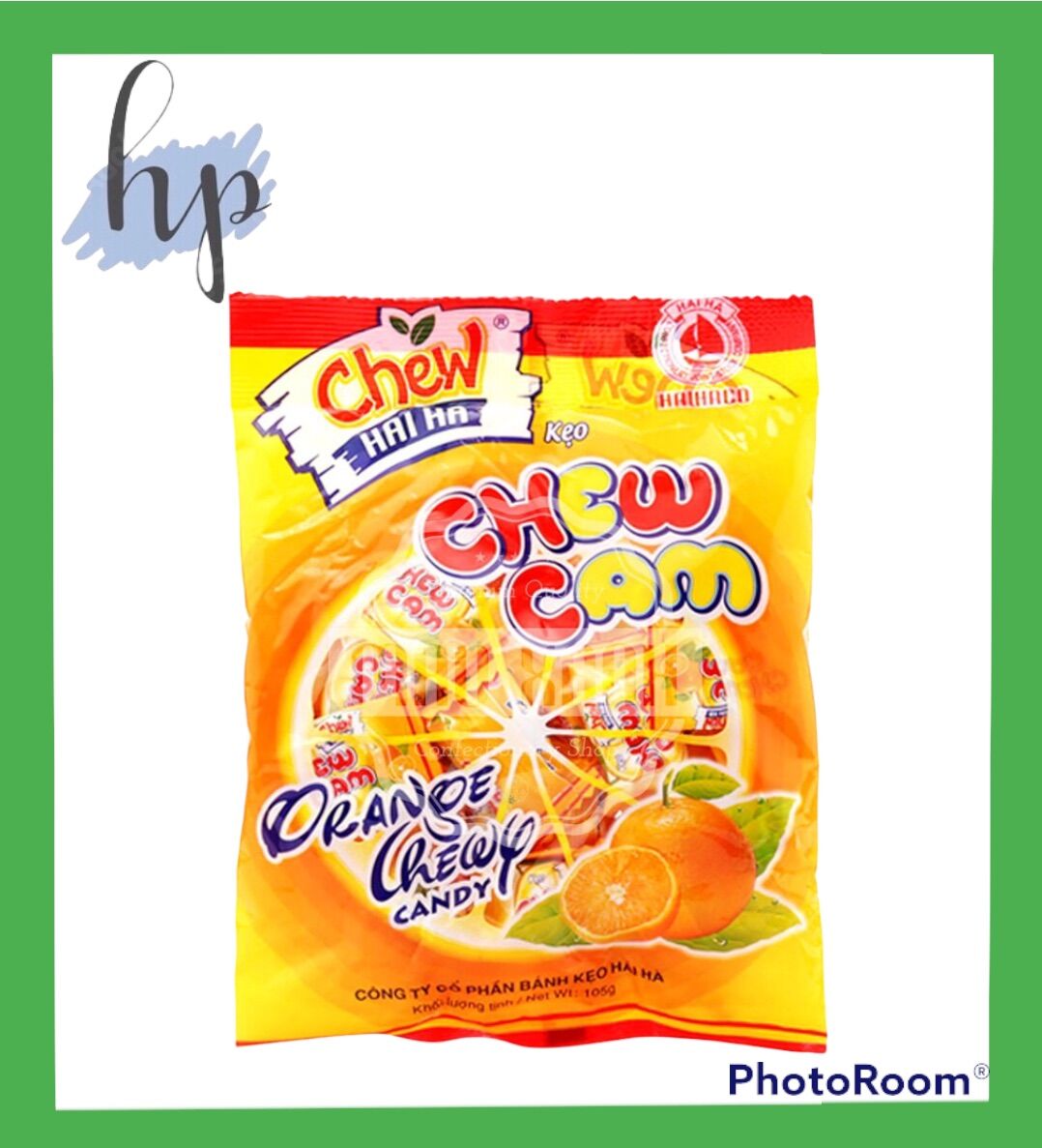 Kẹo mềm chew hải hà vị cam