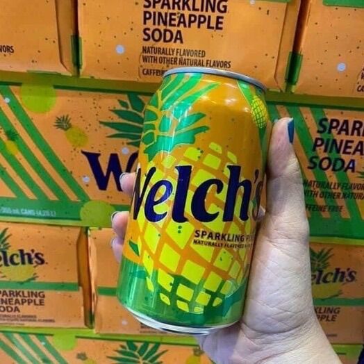 Nước ngọt Mỹ Welch’s dứa thùng 12 lon