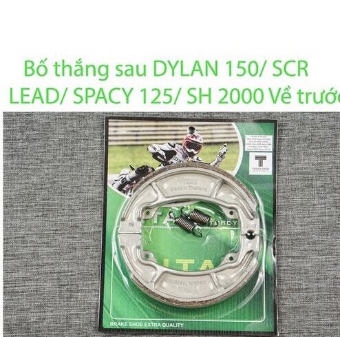 Má phanh, bố thắng đĩa trước cho lead 110, spacy 125, dylan, sh đời đầu - thương hiệu vital made in thailand