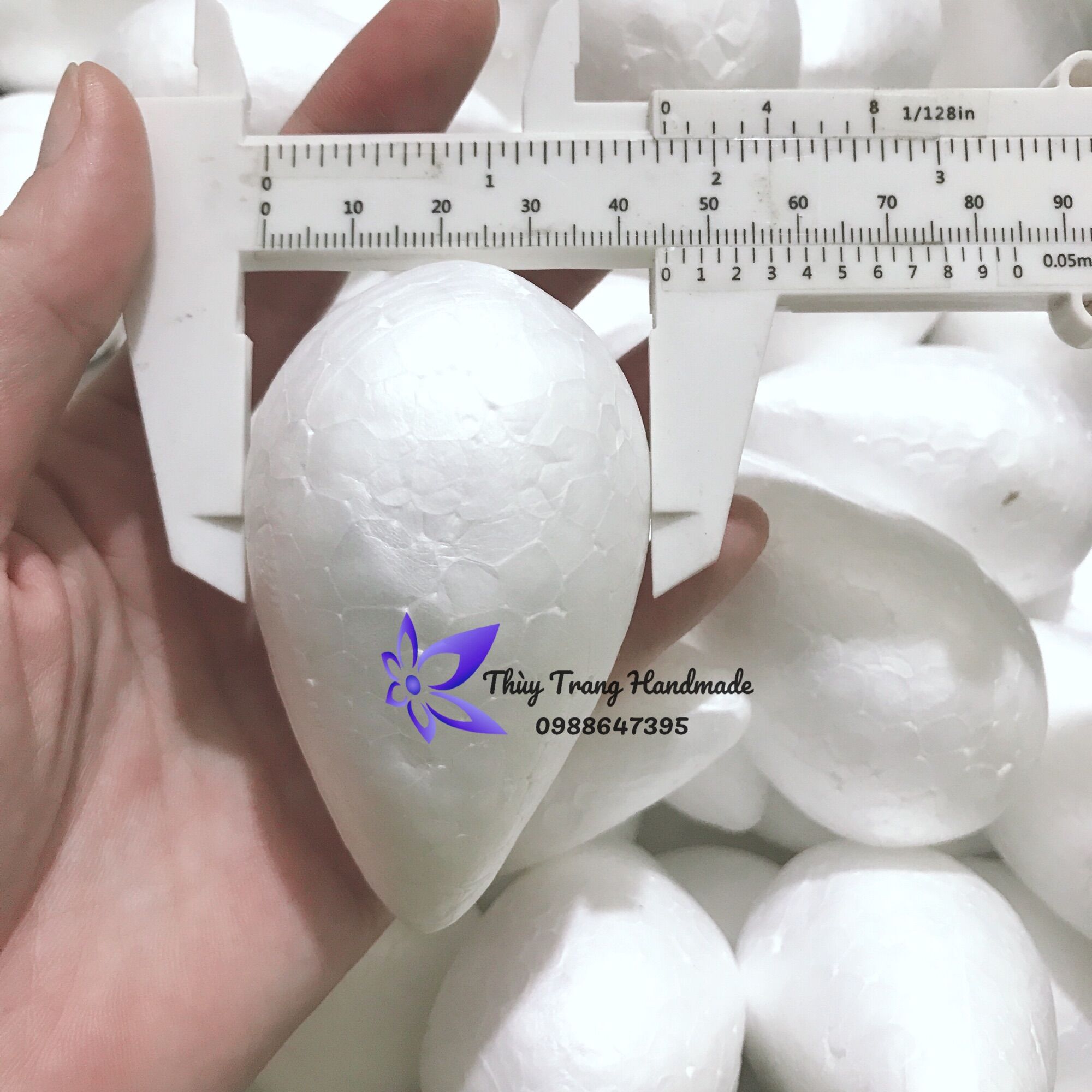Gói 3 xốp làm búp hoa sen
