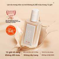 LITTLE ONDINE | Kem Nền Che Khuyết Điểm Kiểm Soát Dầu Dạng Lỏng Dưỡng Ẩm Dài Lâu Không Bết Dính Không Trôi Màu 12 Giờ