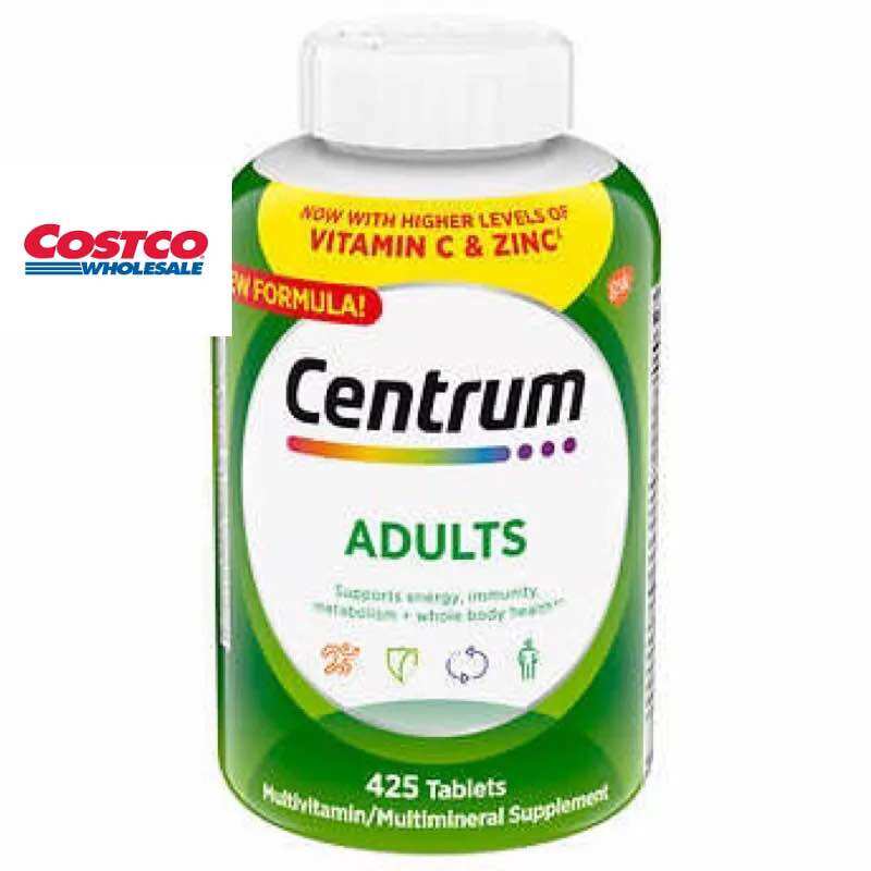 Mẫu mới centrum adults cho nam nữ hộp 425 viên date 2025