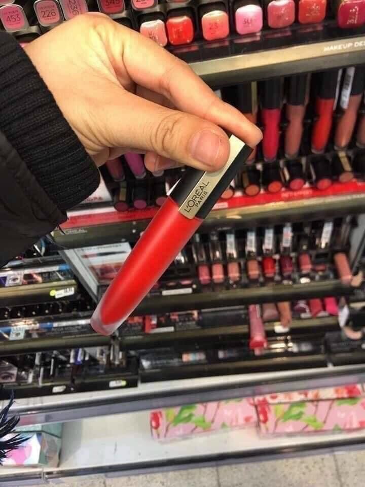 Son kem loreal màu 113 đỏ cam