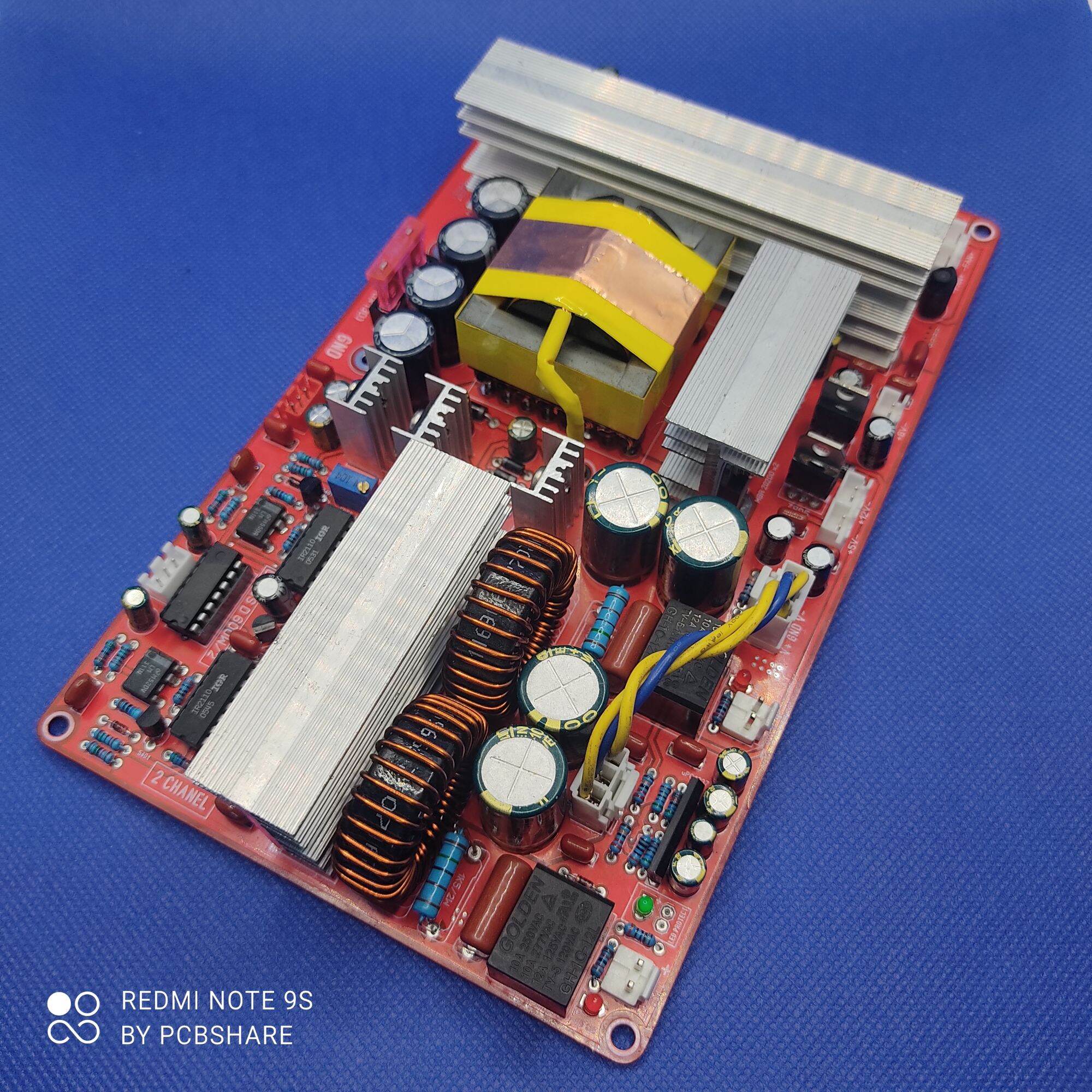 Class D liền nguồn 2 kênh (Hệ 12V, 24V)