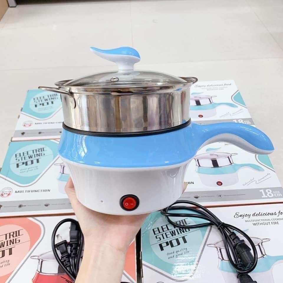 Ca mì nấu lẩu kèm xửng hấp