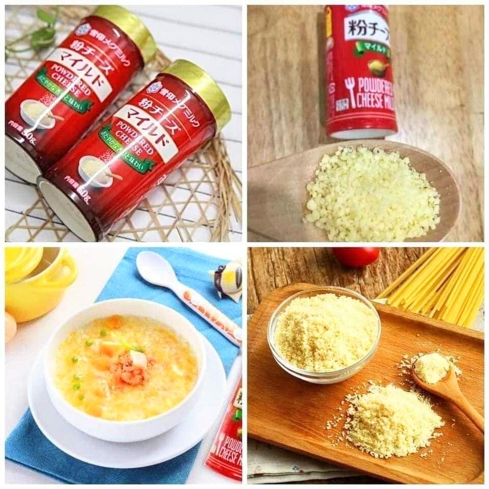 Phô mai rắc cháo/bột/cơm Meg Nhật Bản