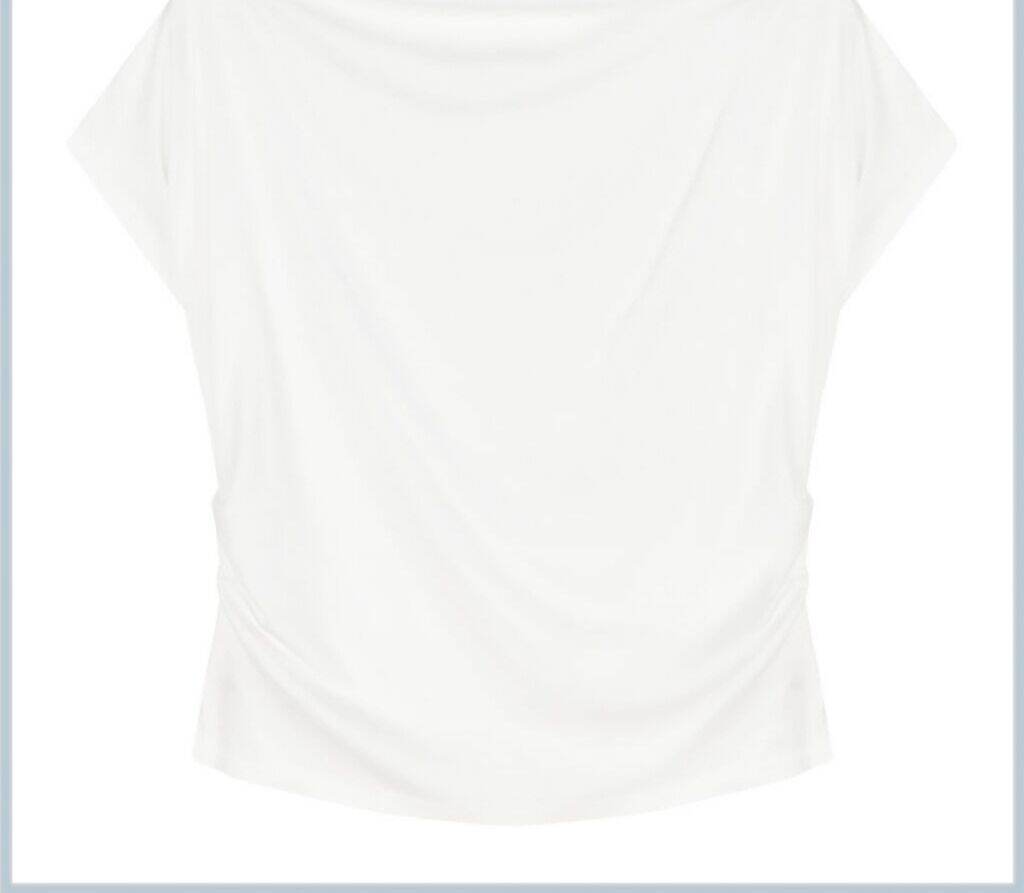 Áo croptop trễ vai cánh dơi nữ, áo crt ngắn tay gợi cảm thun cotton đen trắng